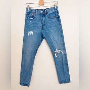 Levi's 501 Distressed Jeans